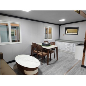 <span class=keywords><strong>Casa</strong></span> Container Espandibile di Lusso Prefabbricata Cinese con 2 Camere da Letto, Pieghevole, 20 Piedi, Economica, su Ruote - Product Image 6