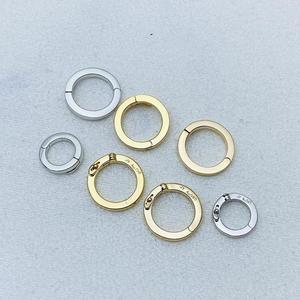 G18K Gold Necklace Buckle Single Row DIY Pearl Accessories for Female 3mm <b>Jade</b> Necklace <b>Bracelet</b> Sweater Chain Fashionable Beads - Product Image 4