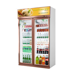 <span class=keywords><strong>ตู้</strong></span>แช่แข็งแบบตั้งสองประตูกระจกด้านบนมีหลาย<span class=keywords><strong>ชั้น</strong></span><span class=keywords><strong>ตู้</strong></span>แช่เครื่องดื่ม - Product Image 4