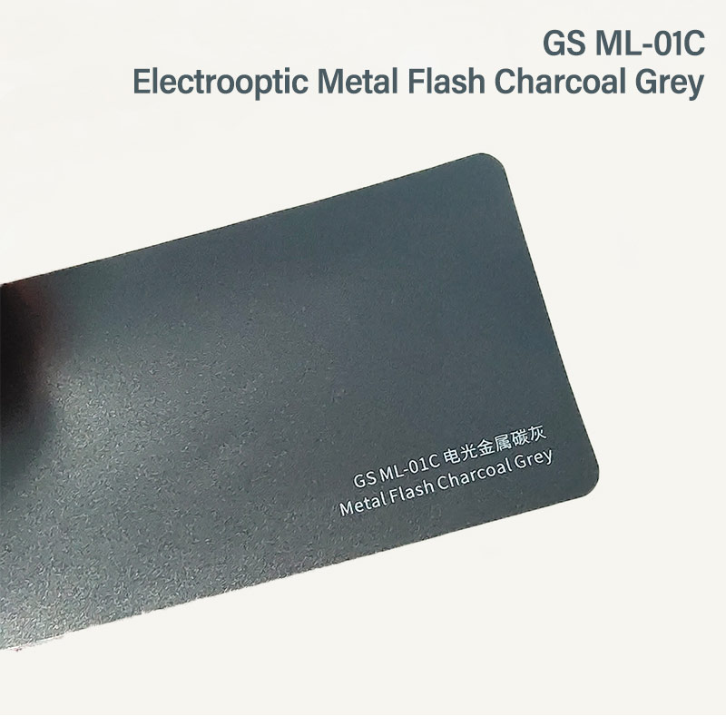 Électrooptiques-Métal Flash Gris Anthracite