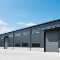 Structure en acier industriel personnalisé en usine directe, immeuble de bureaux à installation rapide résistant aux tremblements de terre