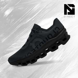 Cloudmonster 'All Black' Zapatos Cómodos y Modernos de Malla Transpirable para Caminar - Product Image 1