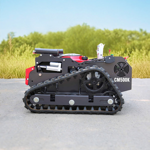 Robot tondeuse télécommandé intelligent à chenilles pour pentes, autotracté, pour désherbage, prix bas - Product Image 1
