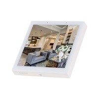 Portworld 4 pouces panneau de commande de tablette intelligente nouvelle couleur blanche écran IPS PC matériel Linux système d'exploitation électrique pour un usage domestique