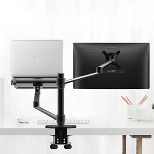 Support universel de bras de moniteur double rotatif à <span class=keywords><strong>360</strong></span> degrés Support de moniteur de <span class=keywords><strong>bureau</strong></span> de haute qualité de marque <span class=keywords><strong>Plateau</strong></span> pour ordinateur portable - Product Image 3