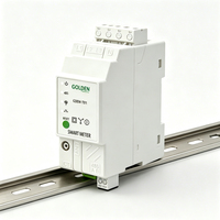 Medidor de Energía Inteligente Bidireccional para Riel DIN con WiFi, RS485, Modbus, Anti-Flujo Inverso y Cero Exportación para Almacenamiento Solar Fotovoltaico con CT Externo