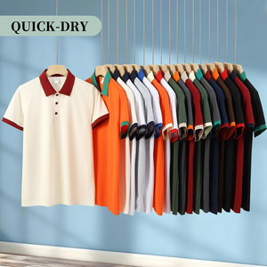 Custom Design Your Own Brand Sport Polo Shirt Short Sleeve Men's Polyester Dry Slim Fit Mens Golf Polo T-Shirt Shirts - Product Image 1