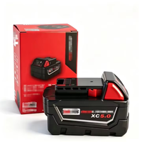 Batterie d'outillage électrique au lithium LiFePO4 18V 5.0Ah, batterie au lithium à semi-conducteurs |   Batterie de remplacement universelle pour perceuse/visseuse sans fil