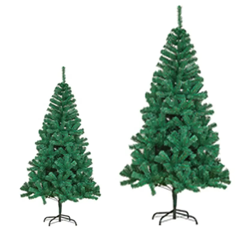 도매 거대한 프리미엄 크리스마스 트리 인공 크리스마스 트리 금속 스탠드 휴일 장식을위한 쉬운 조립-녹색