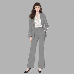 OEM and ODM High-end Women's Formal Casual Suit Sets, Customizable Logos and Small Order Suit <strong>Clothing</strong> <strong>Manufacturers</strong> From China - Product Image 2