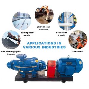 Pompe centrifuge horizontale multi-étages OEM haute efficacité haute pression pour alimentation en eau des chaudières et distribution d'eau urbaine - Product Image 4