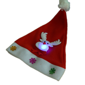 Cappelli <span class=keywords><strong>di</strong></span> <span class=keywords><strong>natale</strong></span> a LED decorazioni natalizie Babbo <span class=keywords><strong>Natale</strong></span> <span class=keywords><strong>vigilia</strong></span> <span class=keywords><strong>di</strong></span> <span class=keywords><strong>natale</strong></span> regali per bambini all'ingrosso - Product Image 1