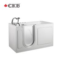 Baignoire autoportante CKB à prix avantageux, moderne, pour spa, avec fonction massage, en acrylique, à accès facile