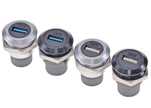 Bảng điều chỉnh gắn kết IP65 waterprotective <span class=keywords><strong>USB</strong></span> tường vớ PBT vật liệu nhựa loạt <span class=keywords><strong>USB</strong></span> phụ nữ loại một vòng kết nối <span class=keywords><strong>USB</strong></span> - Product Image 6