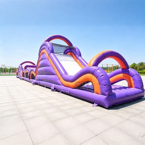 Parcours d'obstacles gonflable commercial pour enfants et adultes, équipement de parc d'attractions extérieur et intérieur - Product Image 3