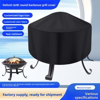 Nouvelle Housse de Protection pour Barbecue et Brasero Portable Extérieur en Tissu Oxford Épaissi, Imperméable, Anti-UV et Anti-Poussière, Vente en Gros Chine