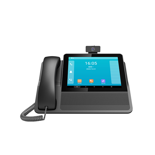 Smart Telephone VOIP IP Phone Wireless Video conferencing Desktop Network Phone 8inch hotel office hospital Business meeting