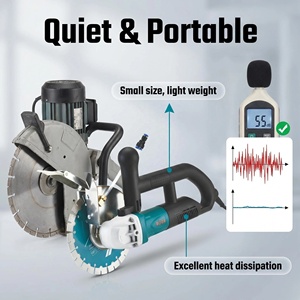 <span class=keywords><strong>Scie</strong></span> <span class=keywords><strong>à</strong></span> <span class=keywords><strong>carrelage</strong></span> professionnelle sans balais 195 mm 3900 W 7500 tr/min, machine de découpe murale humide/sèche <span class=keywords><strong>pour</strong></span> céramique, pierre et porcelaine 65 mm - Product Image 3