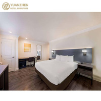 Ensemble de meubles de chambre d'hôtel modernes et minimalistes en chêne massif, écologiques, pour appartements et hôtels, solution clé en main, usage commercial
