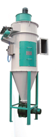 Nouveau dépoussiéreur à impulsions cylindrique TBLMY avec trémie pour filtration de poudre haute efficacité, moteur électrique, haute productivité