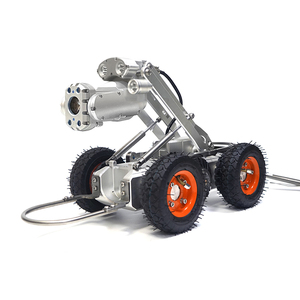CE certificado IP68 Pipe Crawler Cámara Robot cámara de inspección de alcantarillado con rotación de 360 ° y grabación de vídeo en tiempo real - Product Image 2