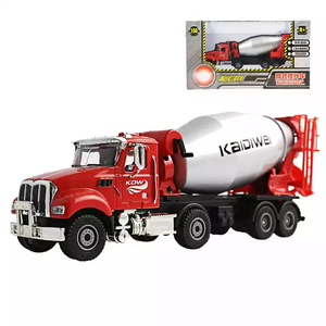Concrete Mixer <strong>Lorry</strong> 1/50 Cement Mixer Truck Alloy Die-cast Model Construction Truck <strong>Toy</strong> - Product Image 2