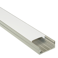 Clips en plastique à Led en Pvc à bas prix pour profilé en Aluminium, lumière d'extrusion en Aluminium à Led en forme de U