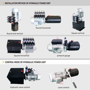 Unidad de Potencia Hidráulica para Plataformas Elevadoras de Remolques y Camiones, 2300 PSI, 380V, Bomba Hidráulica de Doble Acción, 2.2 kW, 8L, Control Remoto - Product Image 6