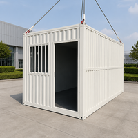 Nouvelle Arrivée - Maison Conteneur Préfabriquée 20 pieds - Abri Modulaire pour Équipement de Station de Pompiers - Maison Conteneur 2 Chambres pour Réponse aux Urgences