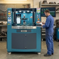 Banc d'essai diesel de haute qualité pour injecteurs, machine de test d'injecteurs Common Rail, équipement de banc d'essai CR318C