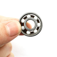 Roulement à billes à gorge profonde ABEC en céramique hybride ABEC-7 608 608RS 608-2RS