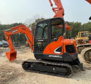 Oferta caliente: Miniexcavadora DOOSAN DX60 usada, bajo precio, excavadora de orugas de 6 toneladas, equipo de construcción usado DX60-9C - Product Image 6