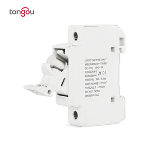 TONGOU <span class=keywords><strong>Fusible</strong></span> PV 1 pôle 1000V <span class=keywords><strong>15A</strong></span> <span class=keywords><strong>Fusible</strong></span> CC avec porte-<span class=keywords><strong>fusible</strong></span> pour la protection du système solaire photovoltaïque 10x38mm - Product Image 2