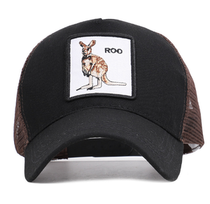 Gorra de béisbol de malla de moda Unisex, gorras de canguro de animales, gorra Snapback de mujer y hombre, sombrero de papá - Product Image 3