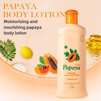 Papaye naturelle hydrate le corps, prévient la peau sèche, nourrit et adoucit la peau, soin hydratant grande capacité 600ml