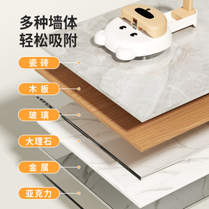 ตะขอแขวนรูปเป็ดน้อยสีเหลืองน่ารัก แบบติดผนังด้วยกาวในตัว รับน้ำหนักได้มาก สำหรับห้องน้ำ ห้องครัว ประตู - Product Image 2