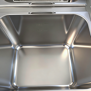 Vente directe d'usine équipement de restauration commerciale professionnel 13L <span class=keywords><strong>friteuse</strong></span> électrique épaissir l'acier inoxydable 3.25KW personnalisé - Product Image 4