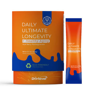 Complément alimentaire en poudre pour adultes Ultimate Longevity quotidien, trans-resvératrol, quercétine, NAD+ pour l'énergie et la santé - Service de marque privée OEM - Product Image 2