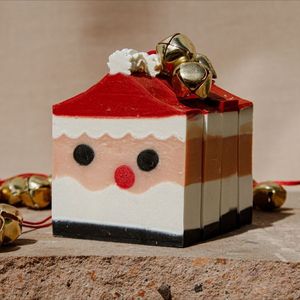 Tùy Chỉnh Giáng Sinh Rắn Thanh Handmade Xà Phòng Tự Nhiên Dựa Dầu Tinh Dầu Thảo Dược Sữa Thành Phần Chăm Sóc Da Mặt Rửa Tất Cả Các Loại Da - Product Image 1