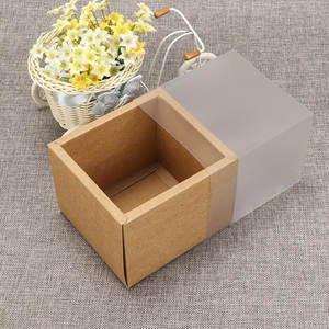 Venta al por mayor de lujo del banquete de boda de lámina de oro Favor caja de regalo de PVC manga partido cajón caja con logotipo personalizado - Product Image 5