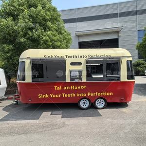 Remolque de Comida de Acero Galvanizado con Certificación CE para Empanadas, Arepas, Venta de Bocadillos Latinoamericanos, Catering de Comida Étnica - Product Image 2