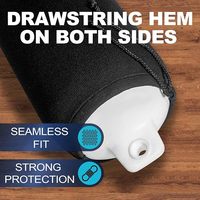 Housse de protection pour pare-battage de bateau marin - Noir et bleu marine, résistant aux UV, compatible eau salée, conception anti-déchirure