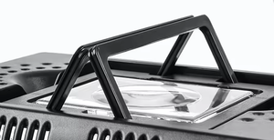 Transportador Portátil para <span class=keywords><strong>Mascotas</strong></span> con Luz LED y Tapa con Lupa - Hábitat de Viaje a Prueba de Escape para Reptiles, Tortugas, Serpientes e Insectos - Product Image 5