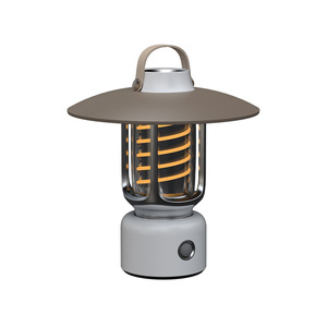 Lanterne de camping <span class=keywords><strong>LED</strong></span> vintage mini <span class=keywords><strong>rechargeable</strong></span>, étanche IPX4, 2500 mAh, lumière d'ambiance pour tente, pour l'extérieur et comme cadeau - Product Image 5