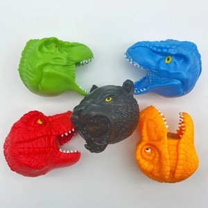 Juguete de Dinosaurio de TPR Suave con Cuentas Coloridas para Aliviar el Estrés y Jugar, para Niños - Product Image 4
