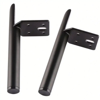 Pieds de table en fer plaqué or de qualité supérieure, sur mesure, pour cuisine, chambre, meubles modernes, pieds de canapé