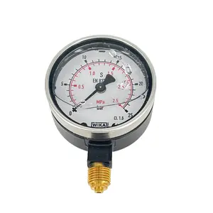 Germany WIKA pressure gauge Model 213.40 Diameter 63 mm-100mmwith forged brass case