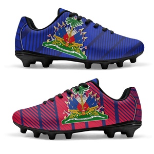 Scarpe da Calcio Ak Drapo Ayiti Pou Koup Di Mond, Scarpe da Calcio Essenziali per Gason Les Grenadiers Ayiti, Soulye Espo Ayiti Federasyon - Product Image 1