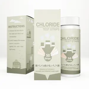 Factory Outlet Cost-effective Saltwater Swimming Pool and Spa Salt Test Strips Kit for Sodium Chloride test strips