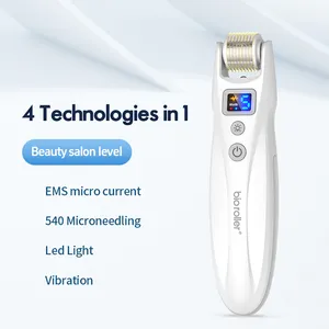 Chuyên Nghiệp Derma Con Lăn Sinh Học Con Lăn G5 Microneedling Con Lăn Cho Cơ Thể Mặt Râu Tóc Titan Kim